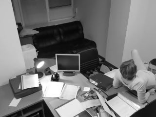 Temptation Of Office assistant Caught On covert Security web cam