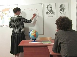 Russian instructos choose additional lessons with lagging college girls 1